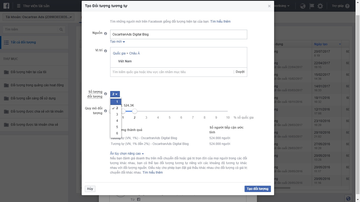 Hiểu về cách chọn đối tượng quảng cáo trên Facebook
